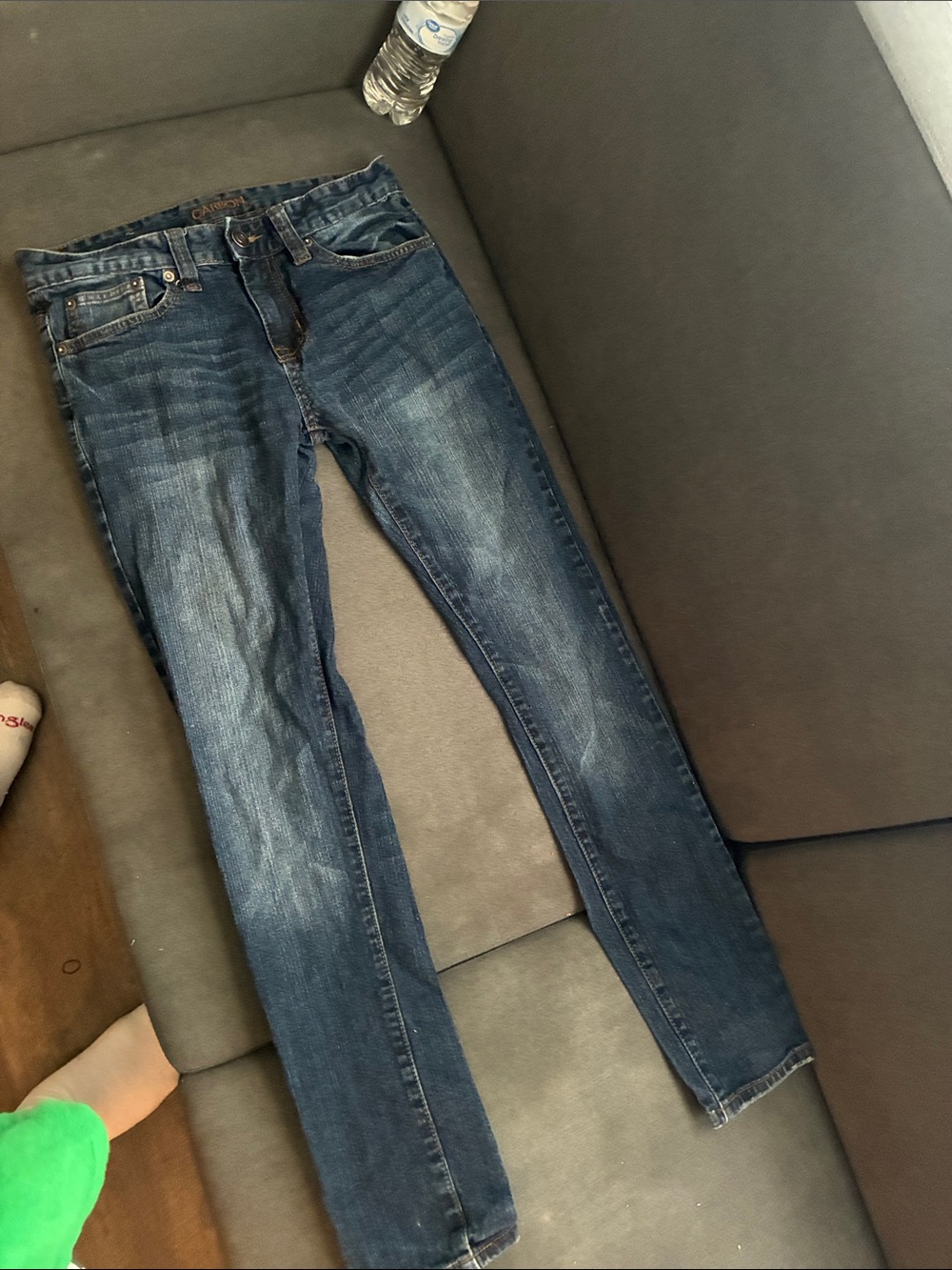 Carbon men Dark Blue Skinny Jeans